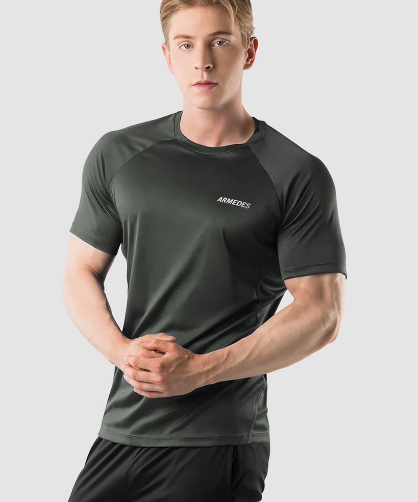 ARMEDES [2Pack] Super Dry Functional Short Sleeve T-Shirt Ar-194 (7 Colors) (Type A)