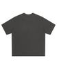 Syupeodeulai Logo Washed Short Sleeve T-Shirt Charcoal Sduiscq14Chl