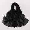 Silver Star Hot Drilling Chiffon Long Scarf Ethnic Fashion Women
