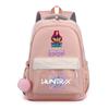 Zaino Stampato K-Pop Cartone Animato Anime per Studente Ragazzo Ragazza Zaino Scolastico Borsa per Libri Regalo Bambino Donna Grande Capacità Impermeabile Borsa da Viaggio Mochila
