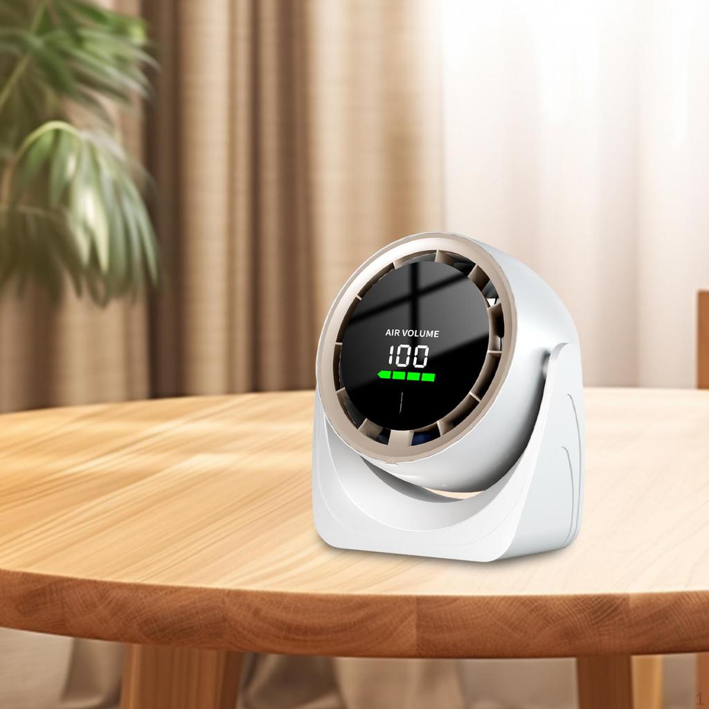 Desk Fan ,Air Cooling Fan, Portable ,Desktop for Camping Bedroom Home Office Table