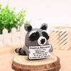 Cute And Quirky Raccoon Plush Toy Creative Gift For Children