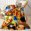 One Piece Adventure Flannel Blanket-Soft and Suitable for Sofas,Beds,Offices,Travel,All Seasons,Great Gift for Holidays and Birthdays.