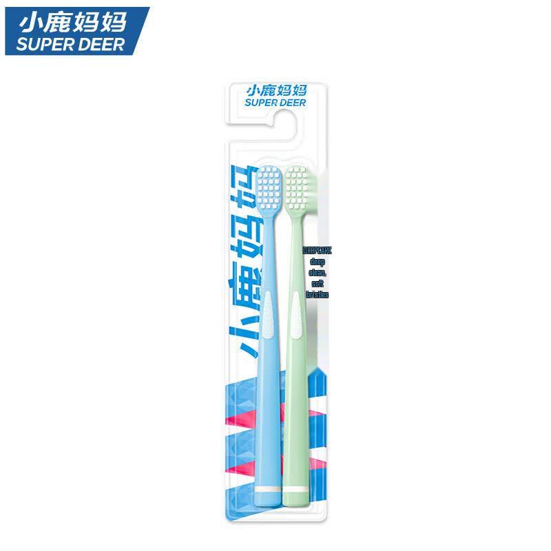 Deer Mother Soft Bristle Adult Toothbrush
