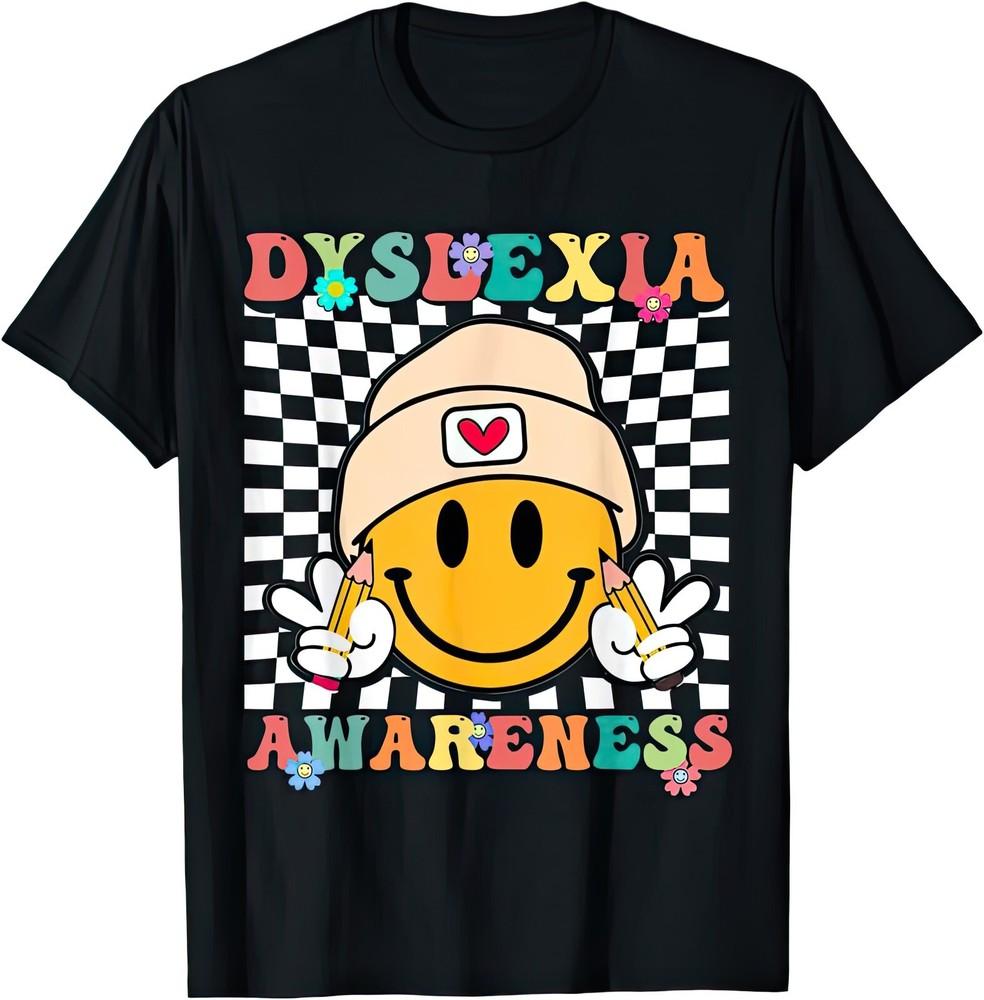

Dyslexia Awareness T Shirt L