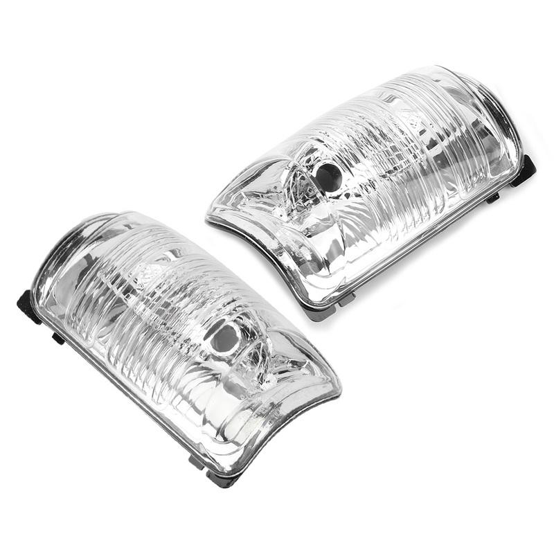 Backup Mirror Light Lens Exterior Rearview Door Wing Mirror Indicator Lens Clear Fits for  Transit MK8 2014+ Indicator Lens