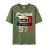 48th Birthday Man Woman 1976 Cassette Mens Shirts Graphic Tee Male Mens T Shirt Printing Luxury Brand Clothes
