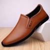 Leather Men Casual Shoes Breathable Soft Sole Office Loafers Shoes Men Designer Shoes Men Italian  Moccasins