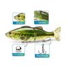 Multi Section Fish Hard Bait PVC Soft Bait S-Shape Swimming Posture Lure Road Runner ABS Plastic Fishing Lures