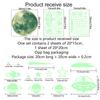 Space Glow in The Dark Wall Stickers Featuring Stars Moon Astronauts and Planets for Bedroom Walls and Ceilings Decoration
