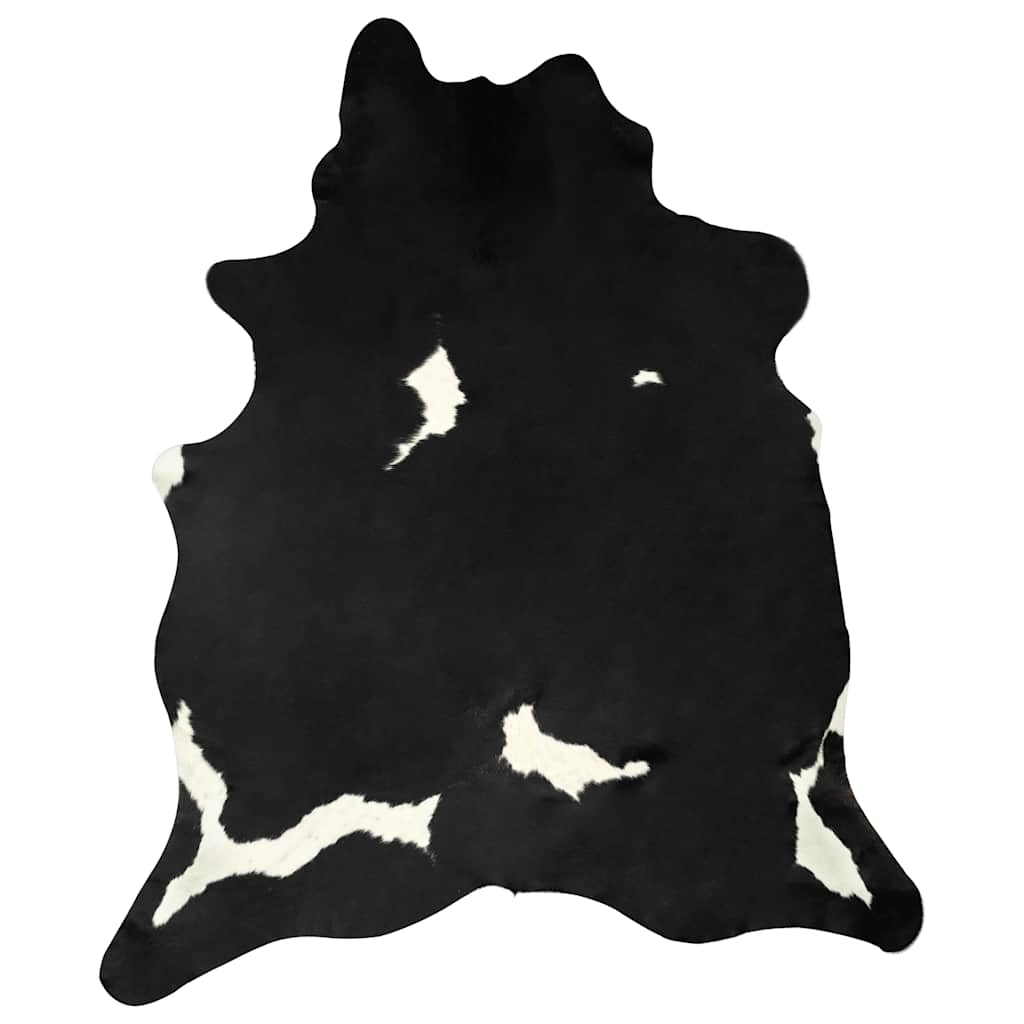 Vidaxl Cowhide Rug, Black and White, 180X220 Cm