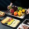 Guroo 304 Stainless Steel Rectangular Multipurpose Tray (5-Pack)
