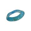 Fashionable Wide Bracelet With Irregular Design Sparkling Star Pattern Resin Bangle Stylish Womens Jewelry