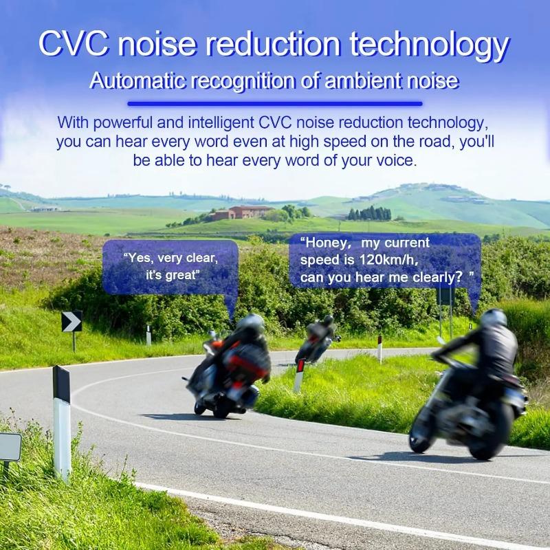 BT 5.1 Helmet Interphone V7 Helmet Bluetooth Intercom Motorcycle Communication Headsets for Motorcycling Skiing Climbing