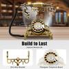 Vintage Telephone Antique Phone Rotary Old Fashion Phone Vintage Landline Phone Decor Rotary Retro Telephone for Home Office Use