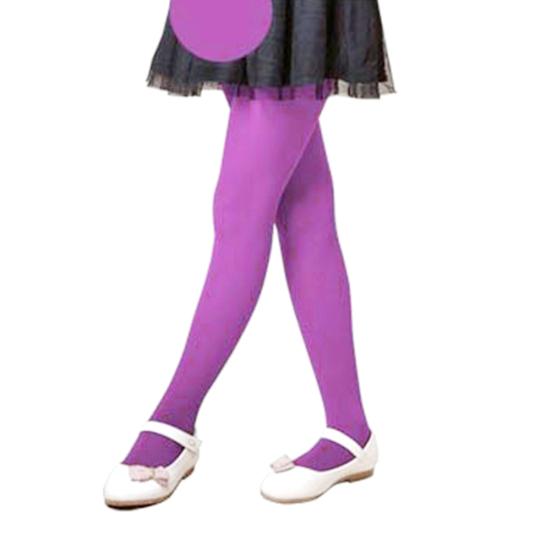 Kids Girls Candy Color Tights Pantyhose Ballet Dance Leggings Hosiery Stockings