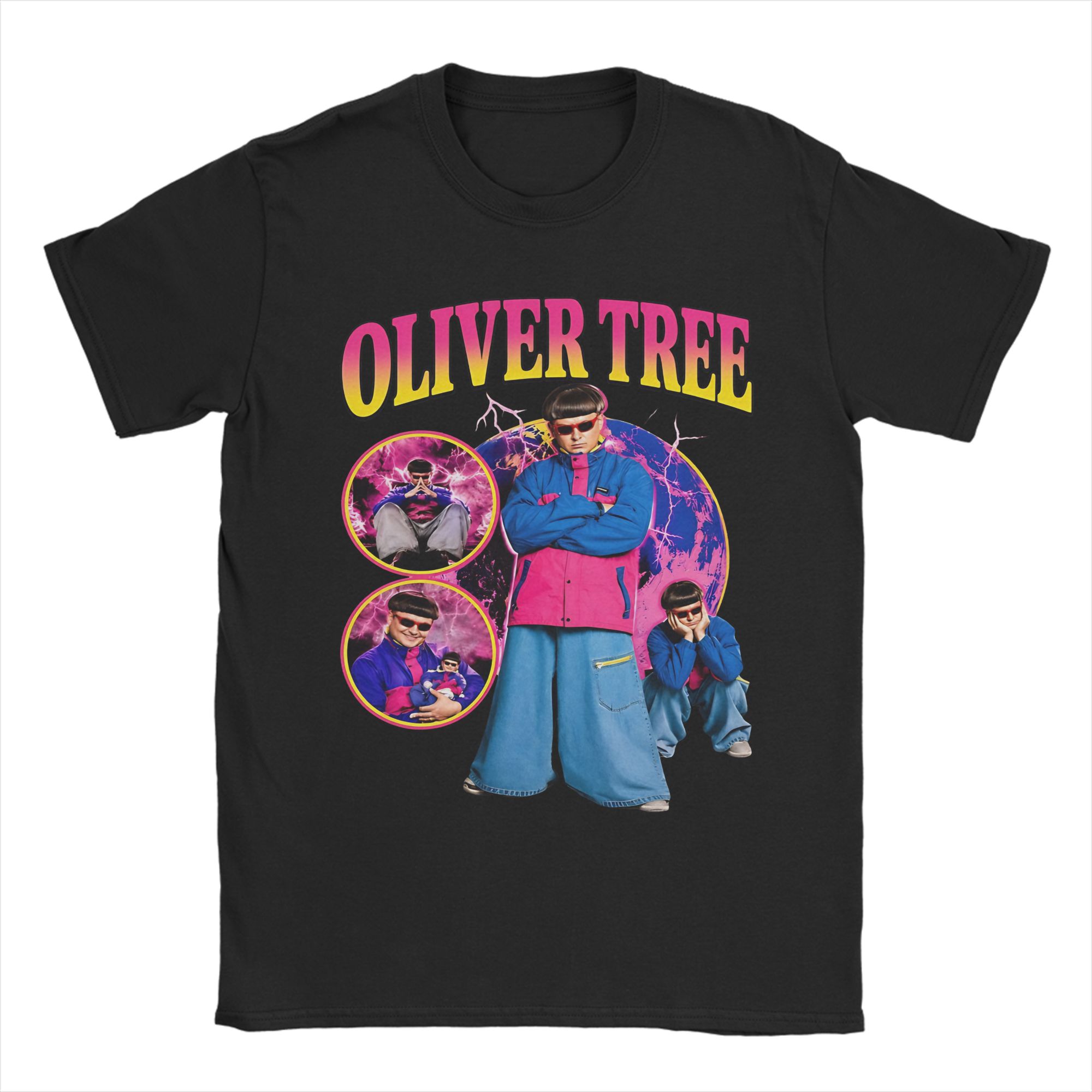 Oliver Tree Rest In Peace 1993 To 2026 Memorial TShirts Unisex Unisex Crazy Pure Cotton Tee Shirt Short Sleeve T Shirt Clothing S