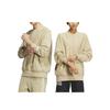 Adidas Originals X Notitle FW23 Solid Color Button-Open Collar Pullover Sport Sweater Unisex Tops Prairie-Brown IN1096