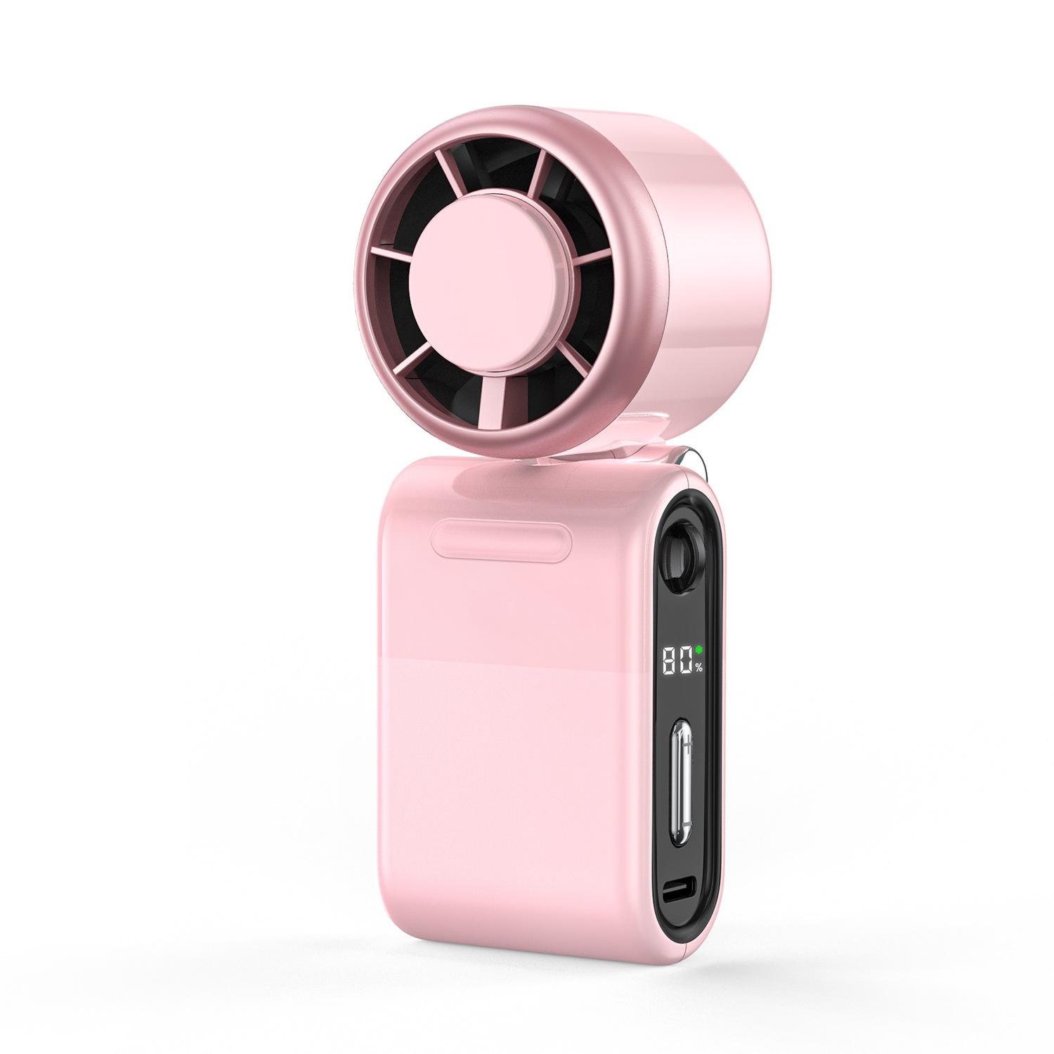 New Portable Mini Handheld High Speed Turbo Foldable Outdoor Hanging Neck Fan 463951113