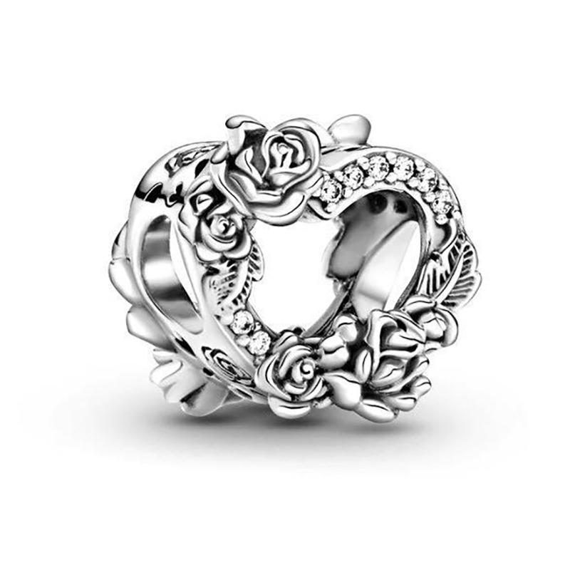 New 1pc Family Girl Boy Mom Dad Grandmother Bead Charm Fit European Charm Bracelets Jewelry Making Accessories