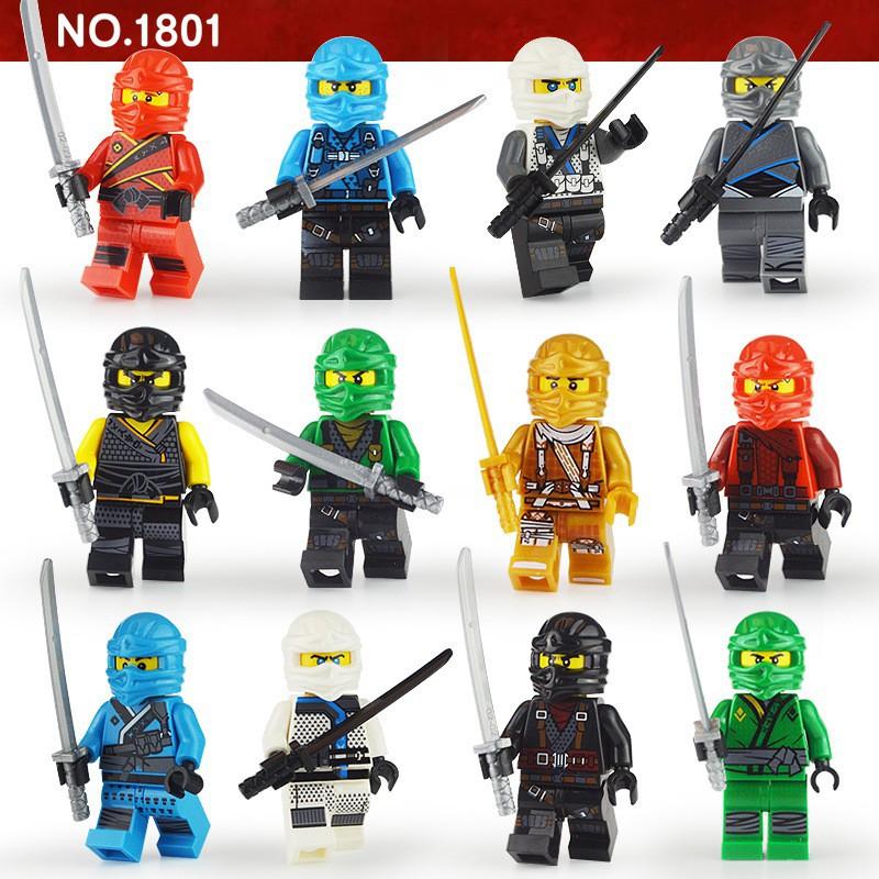 Ninjago Minifigures Building Blocks Toys Action Figures Kids Education Gift