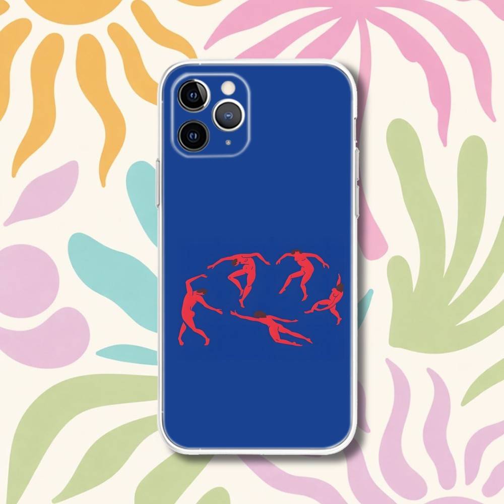 H-Henri Matisse Paintings Art Phone Case For iPhone 17,16,15,11,12,14,13 Pro Max Plus Mini X,XS,XR,7,16E Air Transparent Fundas