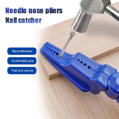 Pince de sécurité pour clous, protection des doigts portable pour le martelage, facile à positionner et protège vos doigts