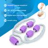 Clamp Leg Massager Handheld 360 Degree All Surrounded Massage Relax Calf Muscle Yoga Fitness Equipmentpurple