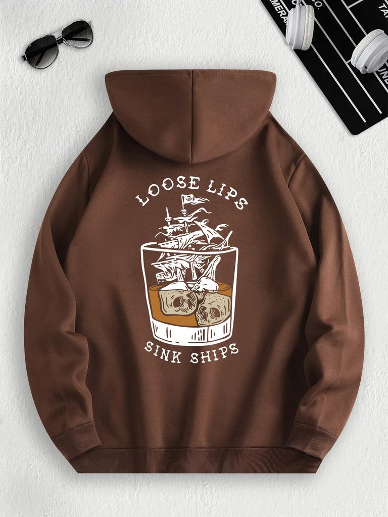 Men's Casual Hooded Sweatshirt  Unisex Clothing Relaxed Fit Breathable Fabric Pullover Hoodie Streetwear Lovers