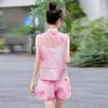 Shorts set Women's summer design sense Small retro fashion vest two-piece set