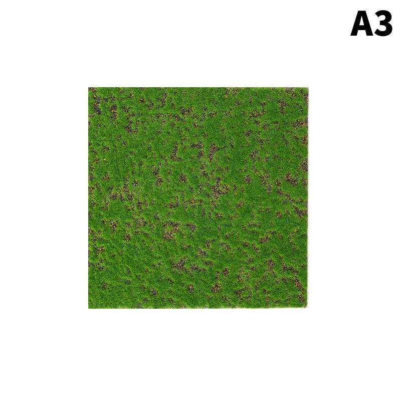 Grass Mat Green Artificial Lawns Turf Carpets Fake Sod Simulation Moss Lawn 30*30CM DIY Micro Landscape Home Decoration