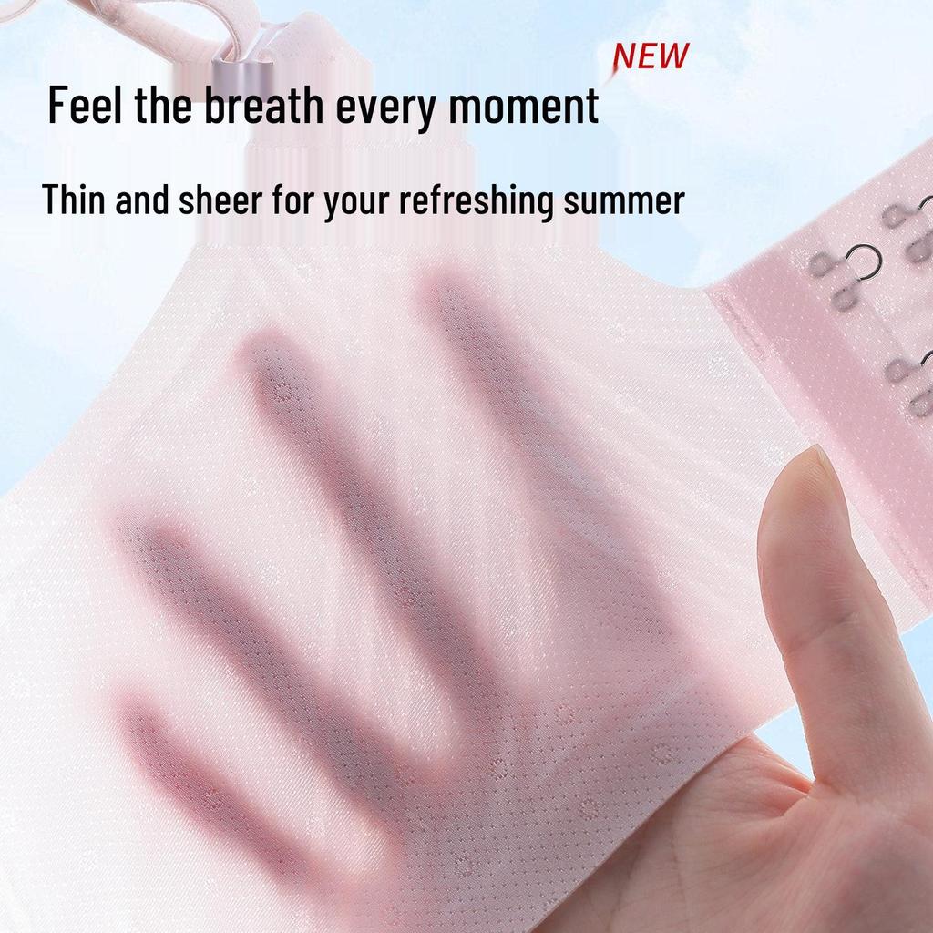 Nude Feel Seamless Jelly Soft Women's Bra - Armpit Fat Collection, Anti-Sagging, Wire-Free, Ultra-Soft, and Thin.