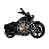 3D Wanduhr Led Leucht Motorrad Form Vinyl Record Mode Design Wand-Montiert Uhr Wohnzimmer Schlafzimmer Home Dekoration