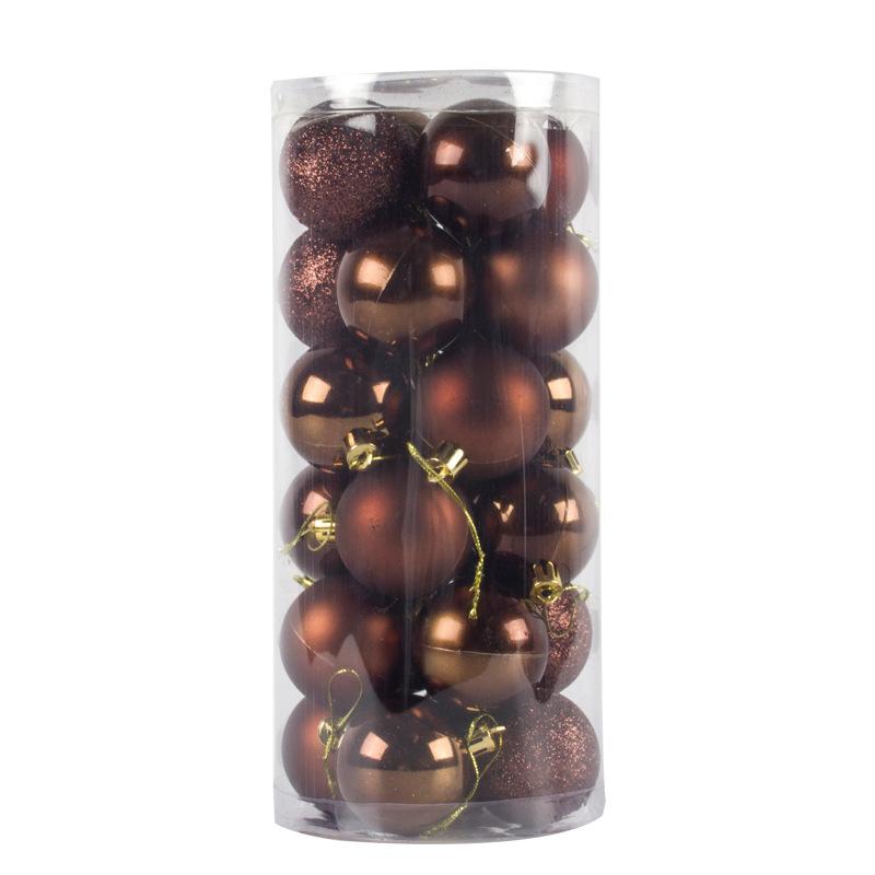Christmas Ball Ornaments Set 24PCS 3/4/6/8cm, Xmas Tree Hanging Decor for Holiday Decoration