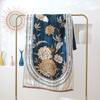 China Colored Jacquard Pure Cotton Four-Layer Gauze Bath Towel Men Women Extra-Large Adult Beach Towel Soft Absorbent