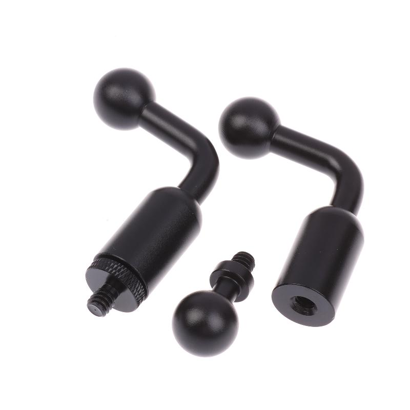 1/3Pcs For 13 12 Insta360 Action 5Pro Pocket 3 Holder Socket Arm Connector Phone Stand 17Mm Ball Head Adapter Mount 1/4" Screw