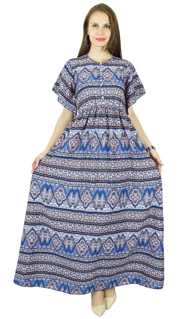 Bimba Women Black Classic Chic Style Maxi Dress Long Gown Elastic Waist