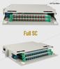 24-Core 19-Inch Fiber Optic Distribution Frame with Fusion Splicing, Stackable Chassis