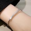 Metal Geometric Drawstring Bracelet Simple Fashion Bracelet Female Cold Wind Bracelet Jewelry