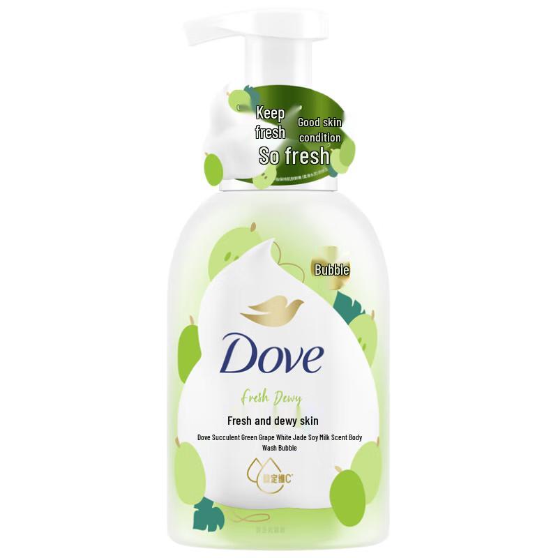 

Dove Nourishing Green Grape Soy Milk Scent Bath Foam 400g