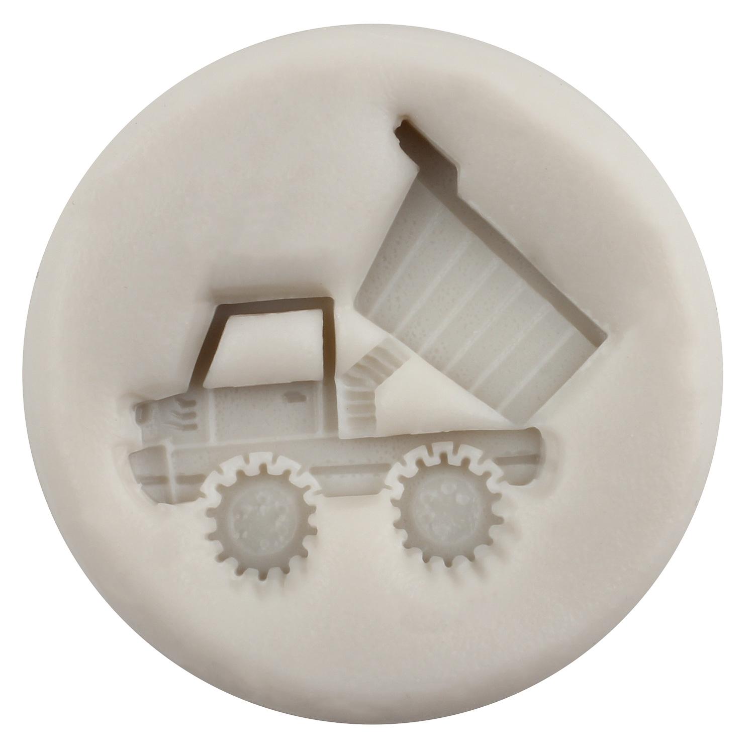 

Экскаватор Формы для помадки Строительная площадка Бульдозер Силиконовые формы Кран Строительный грузовик Форма для украшения торта Кекс Конфеты Шоколадные формы зелёный