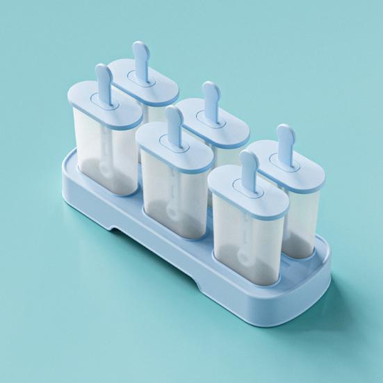 Formička na nanuky Výrobník nanuků Bez BPA Vícekomorová Snadno vyjímatelná Forma na zmrzlinu pro domácí želé, bonbóny, tyčinky