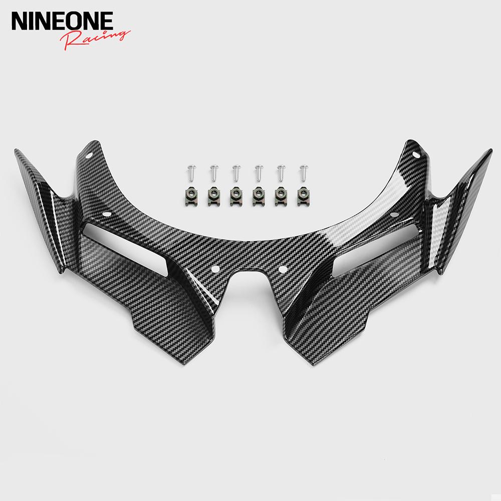 Beak Nose Cone Front Under Nose Fairing Lower Winglets Wing Extension Cover Cowl Fit For KAWASAKI ZX 25R ZX 4R 4RR 2021-2025 ABS