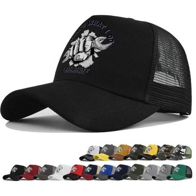 New 2025 Spring Summer Printed Mesh Breathable Baseball Cap Personality LOGO for Men Women Couples Visor Hat Casquette Gorras