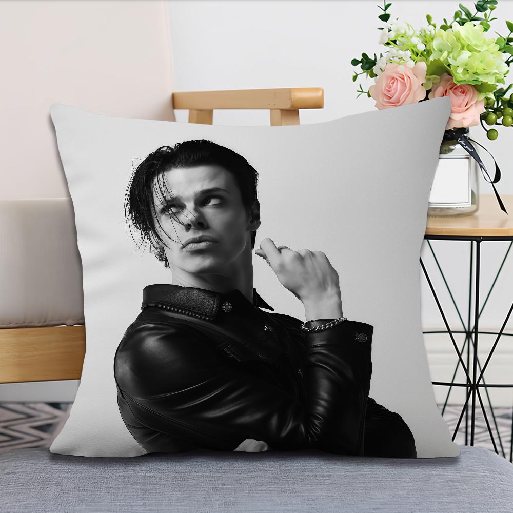 Певец YUNGBLUD Идолы наволочка Наволочка Квадратная подушка Комната Спальня Изголовье Диван Гостиная Спинка Время для сна 12x12Inch