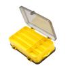 Double Sided Compartments Fishing Tackle Boxes Fishing Lure Box Fishing Bait Tackle Storage Case For Jewelry Beads Earring Hook
