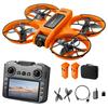 S156 Bezkartáčový RC dron HD kamera Optické polohování RC letadlo s ovladačem s obrazovkou, 2 baterie