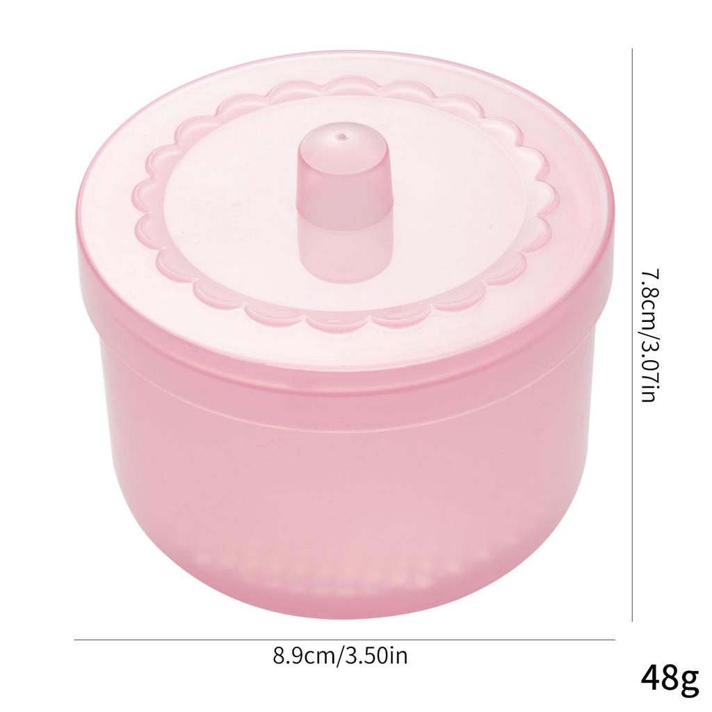 Nail Drill Bits Disinfection Box Double Layer Filtration Cleaning Box Manicure Storage Case Nail BrushCleaningContainer Nail Box