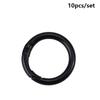Yogodlns 10Pcs/Set 33MM High quality Plated Gate Zinc Alloy Hooks Snap Clasp Clip Bag Belt Buckle Spring O-Ring Buckles Carabiner Purses Handbags