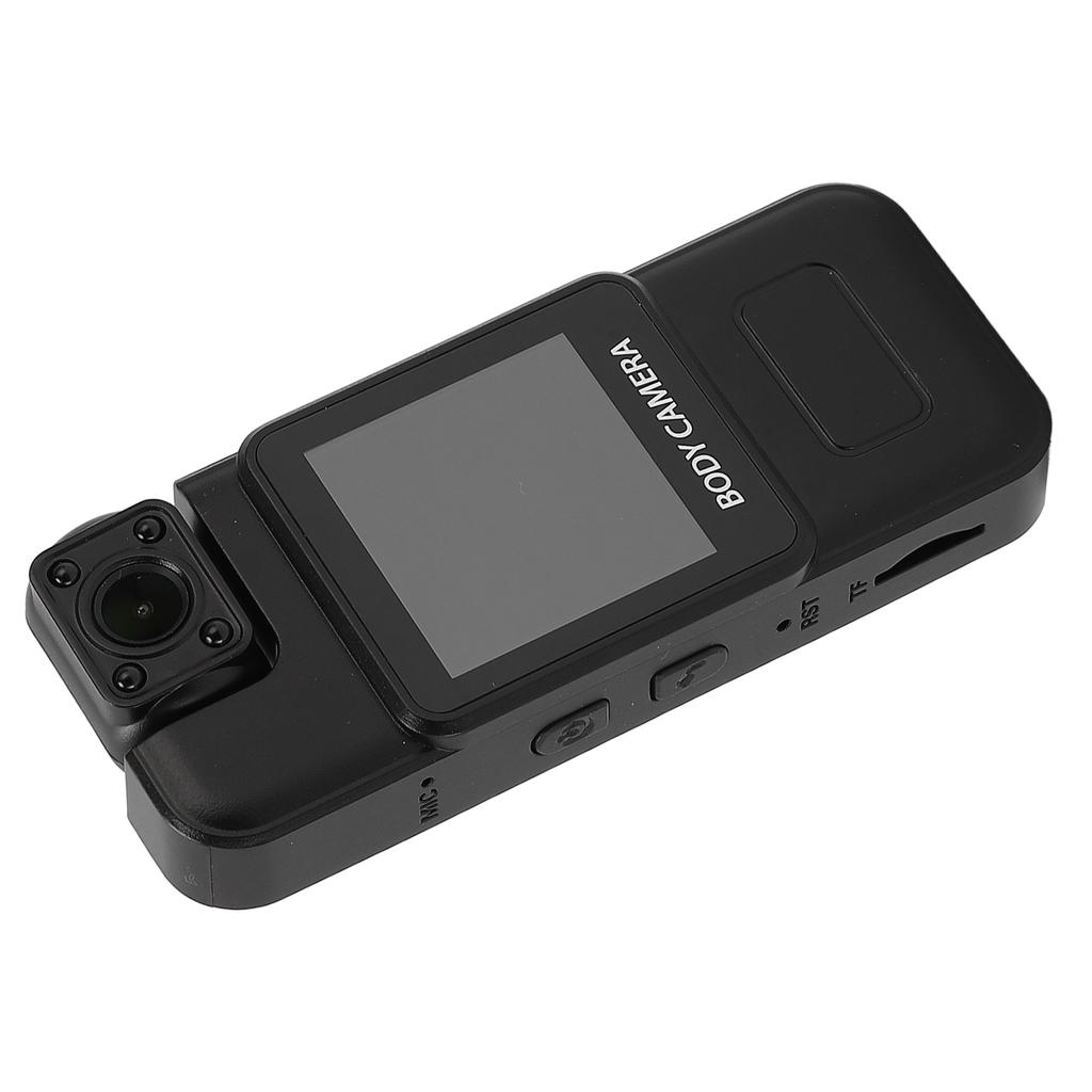 Body Video Recording Camera 4K Motion Detection 180° Rotatable Lens 1000mAH Wearable Camcorder for S